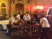  بالصور: إصابة خطيرة لشاب عربي من سكان يافا اثر تعرضه لحادث دهس 